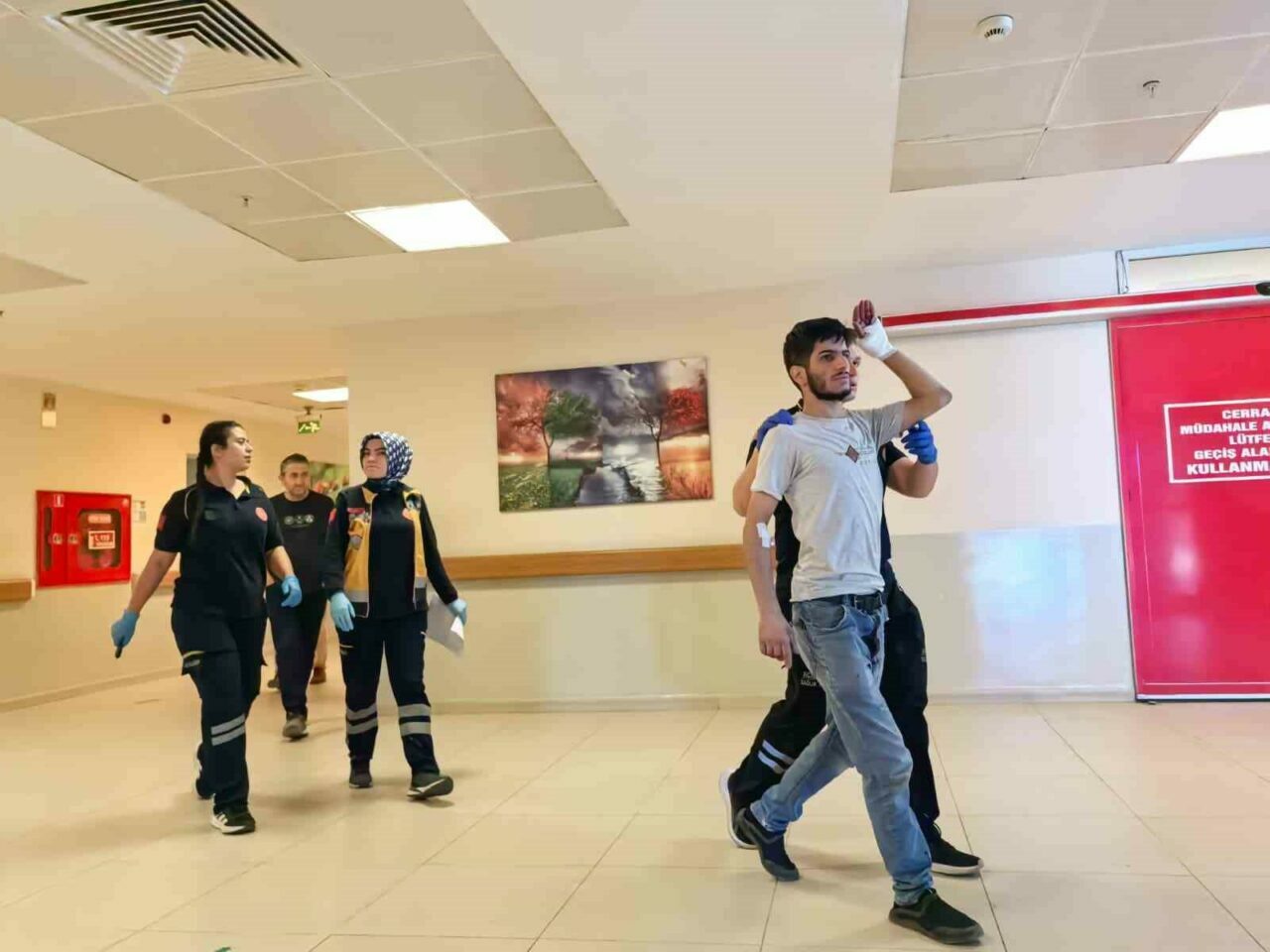 Bursa’da evinin bahçesinde dehşeti yaşadı