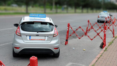 Ehliyet sınavları için uyarı