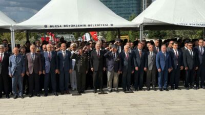 Bursa’da Gaziler Günü törenle anıldı