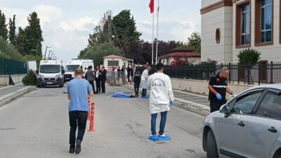 Adliye önünde silahlı saldırı