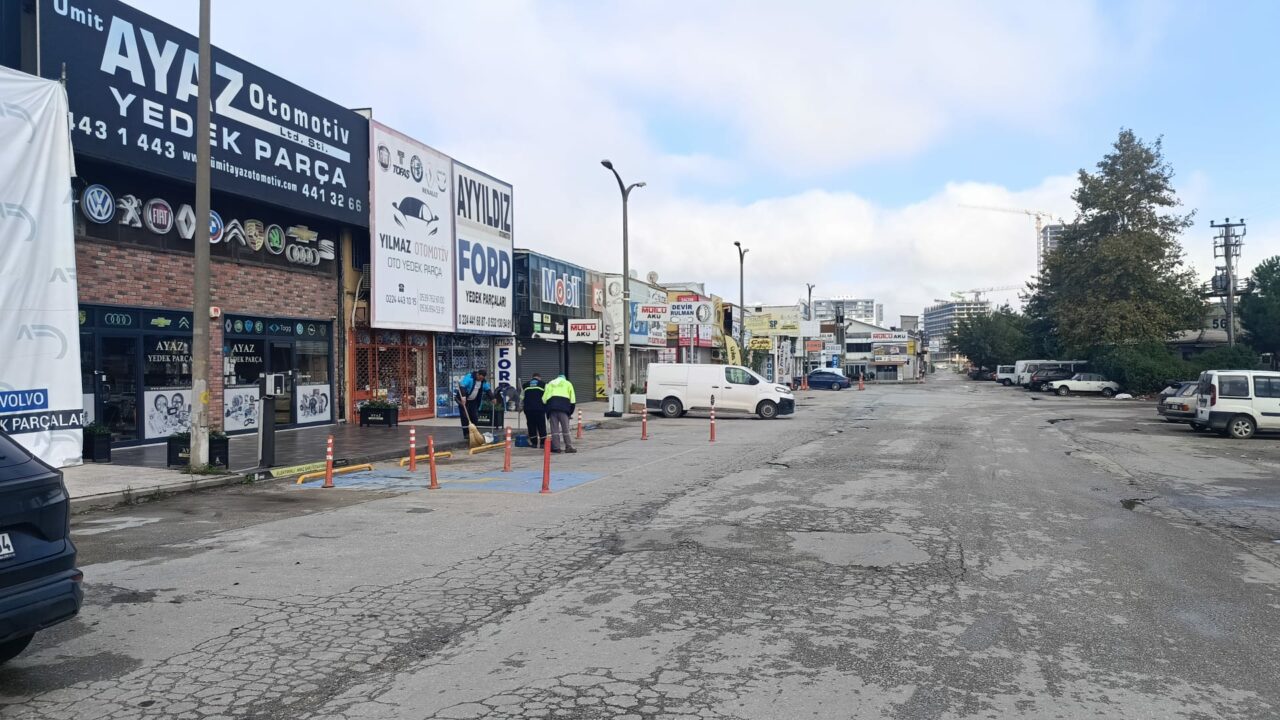 Bursa’da sanayi sitesine nefes aldıracak dokunuş! Bursa’da sanayi sitesine nefes aldıracak dokunuş!
