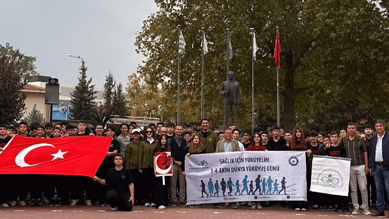 Bursa’da ‘Dünya Yürüyüş Günü’ coşkusu