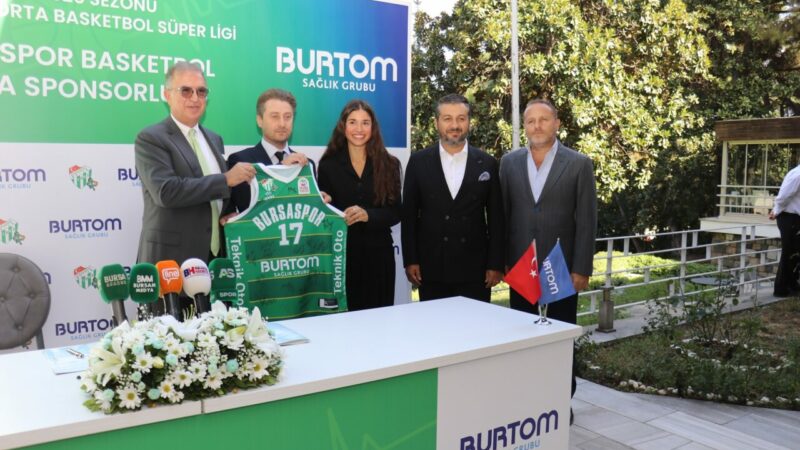 Bursaspor Basketbol’a BURTOM’dan destek BURTOM Sağlık Grubu, Türkiye Basketbol Süper Ligi takımlarından Bursaspor Basketbol