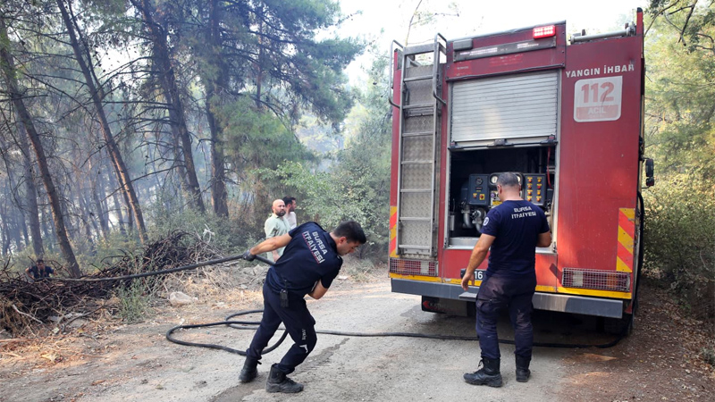 Bursa İtfaiyesi eylül ayında da durmadı Bursa İtfaiyesi eylül ayında da durmadı