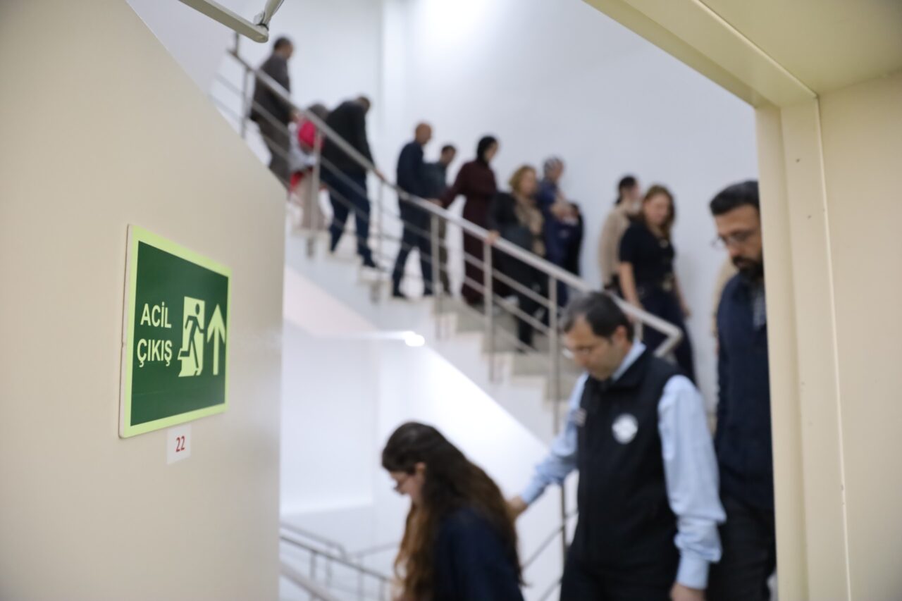 Bursa’da gerçeği aratmayan tatbikat Bursa’da gerçeği aratmayan tatbikat