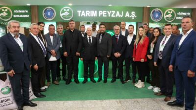 Bursa Büyükşehir’den tarıma yatırım, geleceğe umut