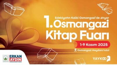 Osmangazi Kitap Fuarı başlıyor! İşte katılacak ünlü yazarlar