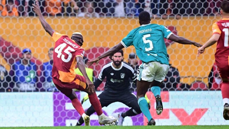 Galatasaray Liverpool’u devirdi Galatasaray, UEFA Şampiyonlar Ligi'nin ikinci haftasında konuk ettiği İngiltere ekibi