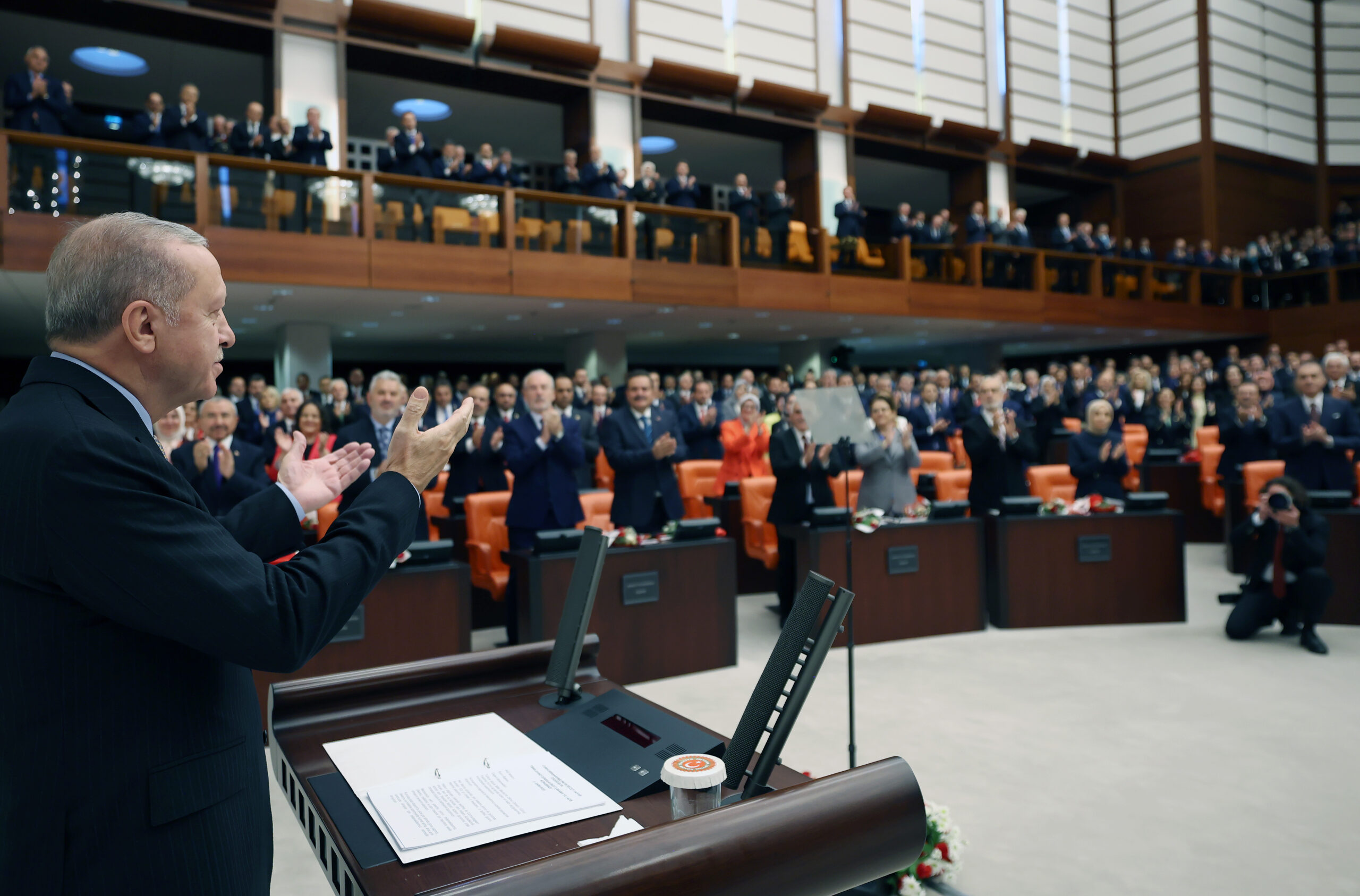 TBMM’de yeni yasama yılı: Cumhurbaşkanı Erdoğan; ‘Filistin’i korkusuzca savunmaya devam edeceğiz’