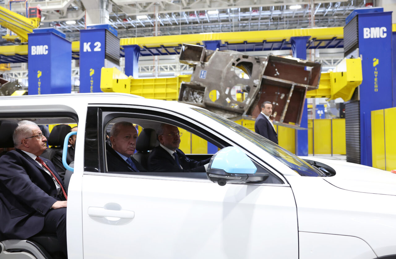 Türkiye’de tek… Özel üretim Togg ilk kez görüntülendi