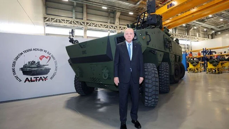 Savunma sanayiinde gurur günü: Altay Tankı TSK envanterinde Savunma sanayiinde gurur günü: Altay Tankı TSK envanterinde