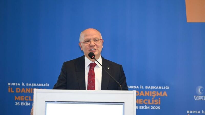 AK Parti Bursa İl Başkanlığı'nın 60. İl Danışma Meclisi toplantısında