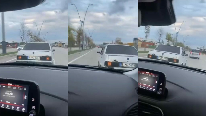 Bursa trafiğinde terör estirdi Bursa trafiğinde terör estirdi