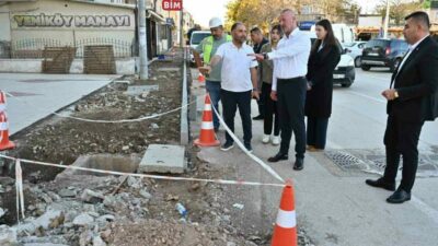 Bursa Karacabey’deki bu mahalleye modern dokunuşlar