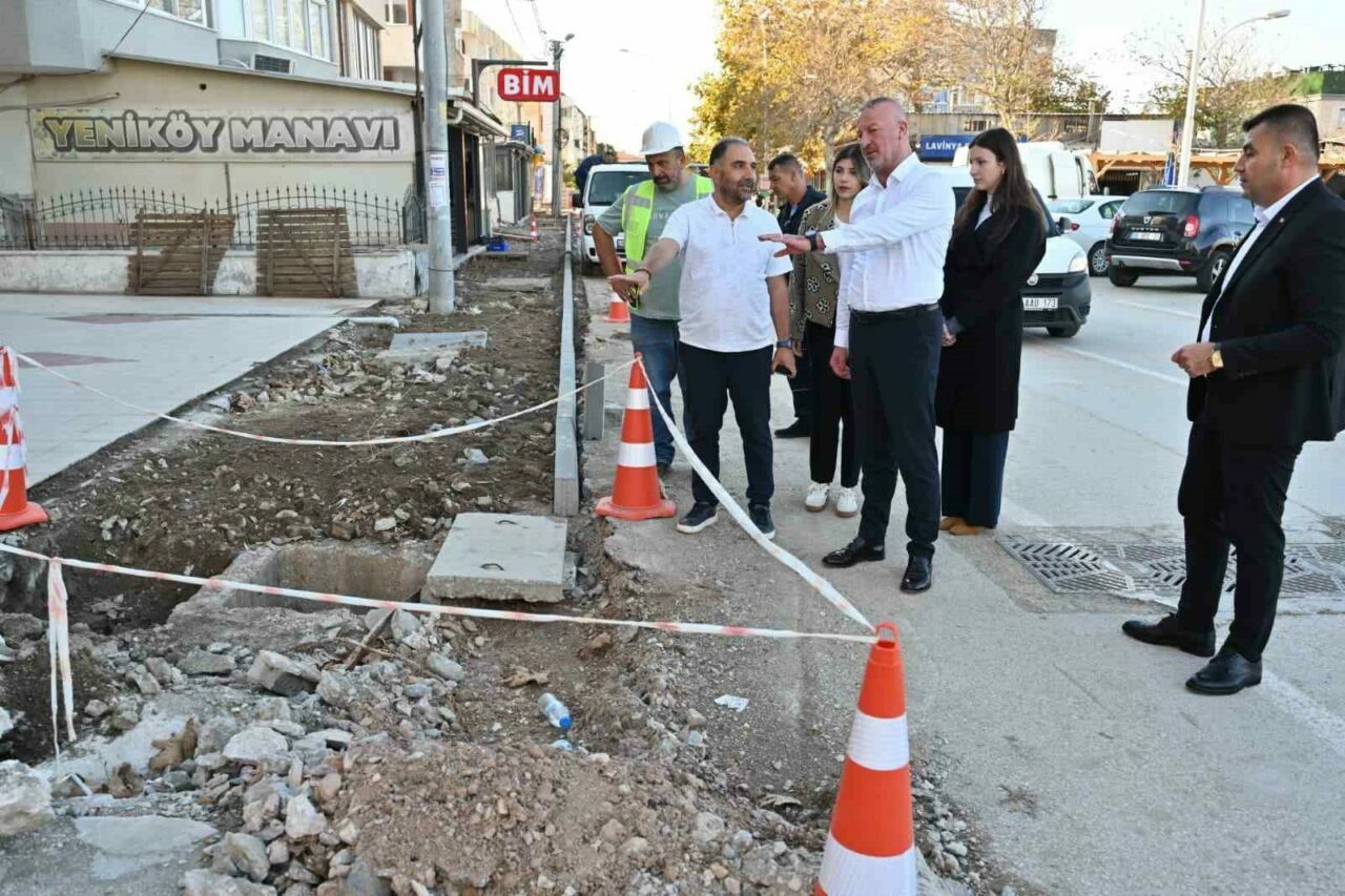 Bursa Karacabey’deki bu mahalleye modern dokunuşlar