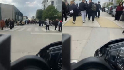 Yer: Bursa… Okul önünde yaptığı cezasız kalmadı