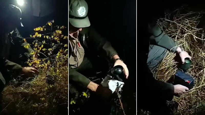 Bursa’da ormanda ele geçirildi! Yaban hayvanlarını avlamak için…