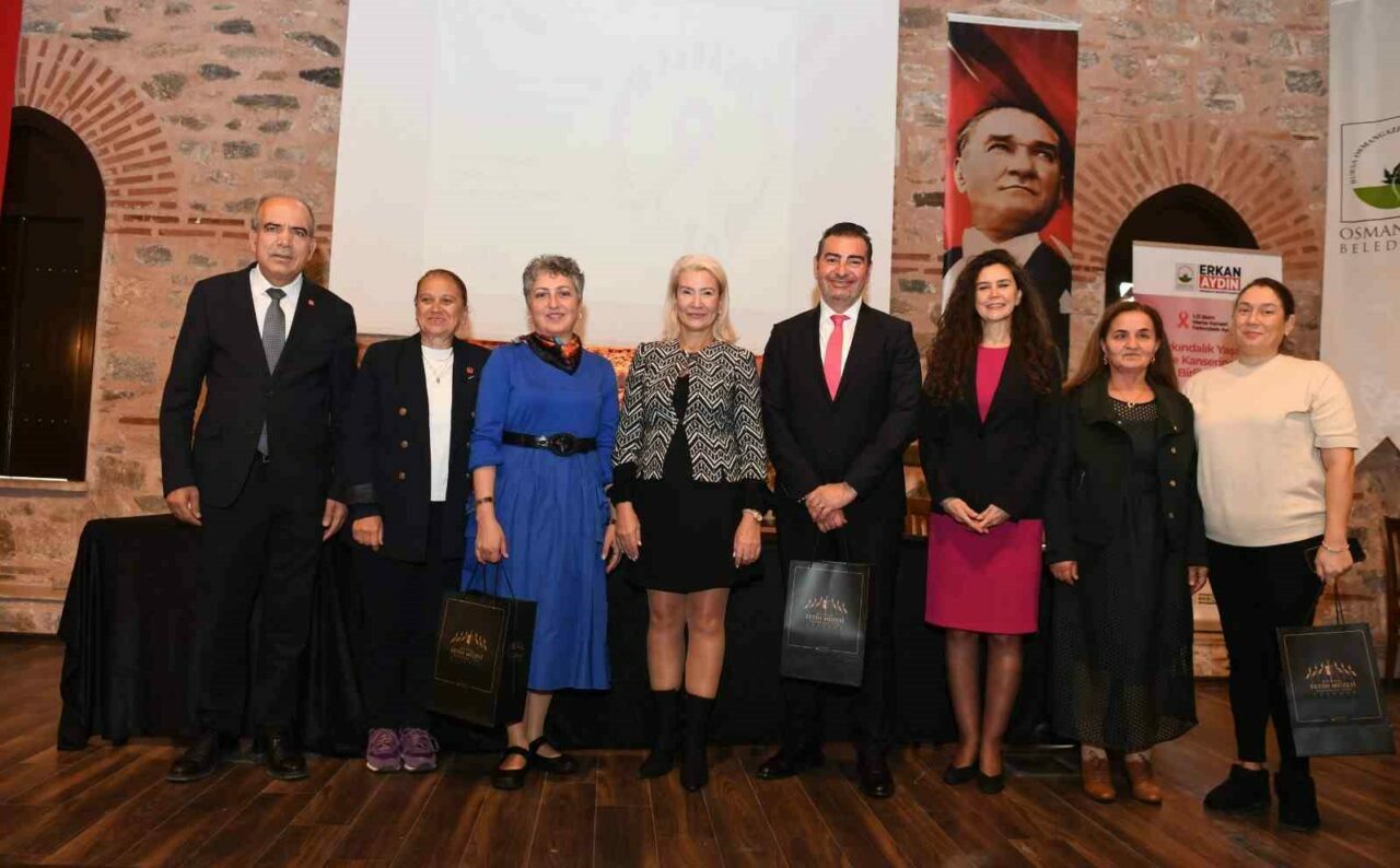 Bursa Osmangazi’de meme kanserine karşı farkındalık buluşması Bursa Osmangazi’de meme kanserine karşı farkındalık buluşması