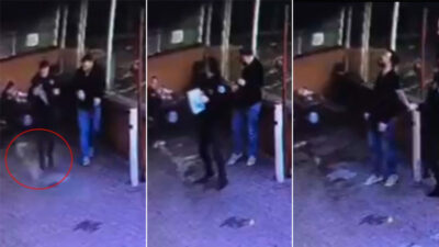 Bursa’da akıl almaz olay! Son anda kurtuldu