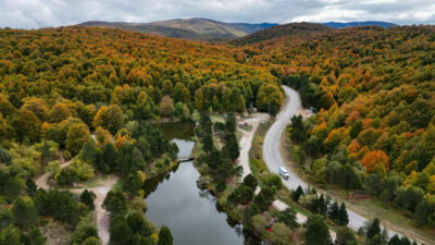 Bursa sınırından muhteşem görüntüler