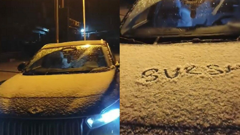 Bursa Uludağ’a ilk kar yağdı Bursa Uludağ’a ilk kar yağdı