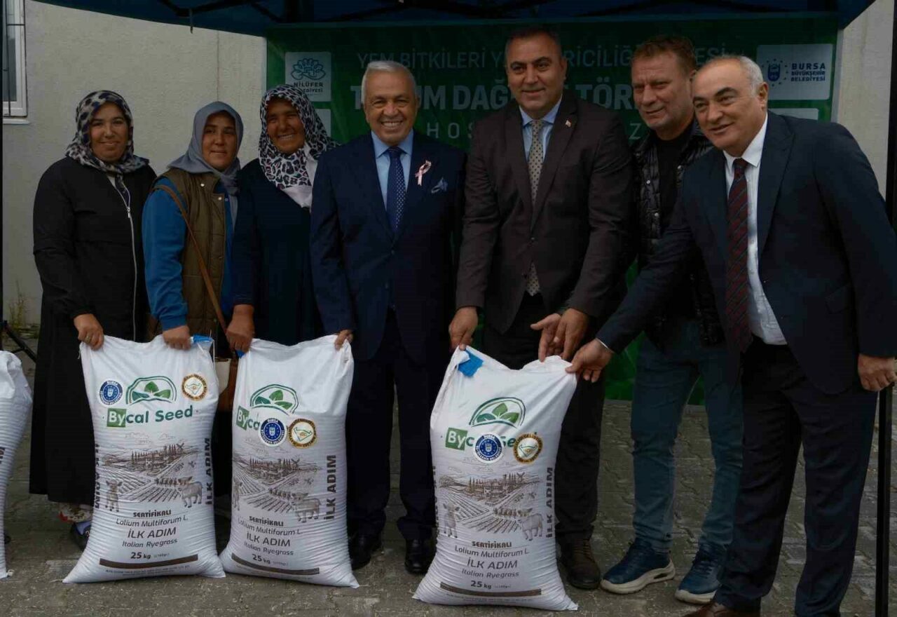 Bursa’da yüzlerce çiftçiye dağıtıldı! İşte yeni ürün… Bursa’da yüzlerce çiftçiye dağıtıldı! İşte yeni ürün…