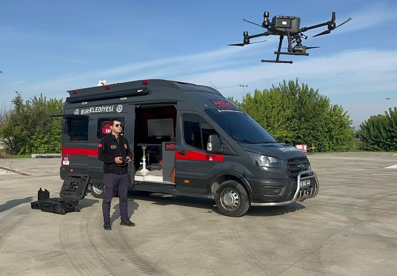 Bursa’da drone ile hayat kurtarıyorlar Bursa’da drone ile hayat kurtarıyorlar
