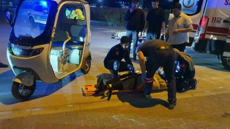 Bursa’da feci kaza Bursa’nın İnegöl ilçesinde takla atan elektrikli treeporterde 1 kişi yaralandı.
