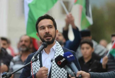 Bursa’da Filistin’e destek yürüyüşü