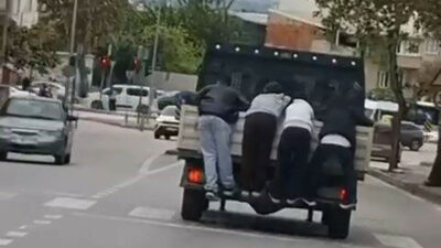 Bursa’da gençlerin tehlikeli yolculuğu