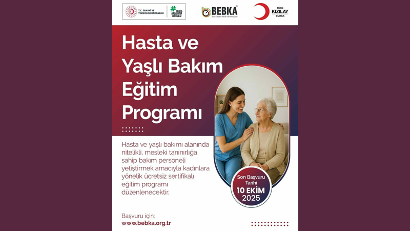 Bursa’da kadın istihdamına katkı sağlayacak eğitim