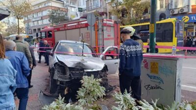 Bursa’da korkunç kaza! O anlar kamerada