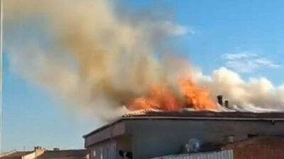 Bursa’da yangın paniği