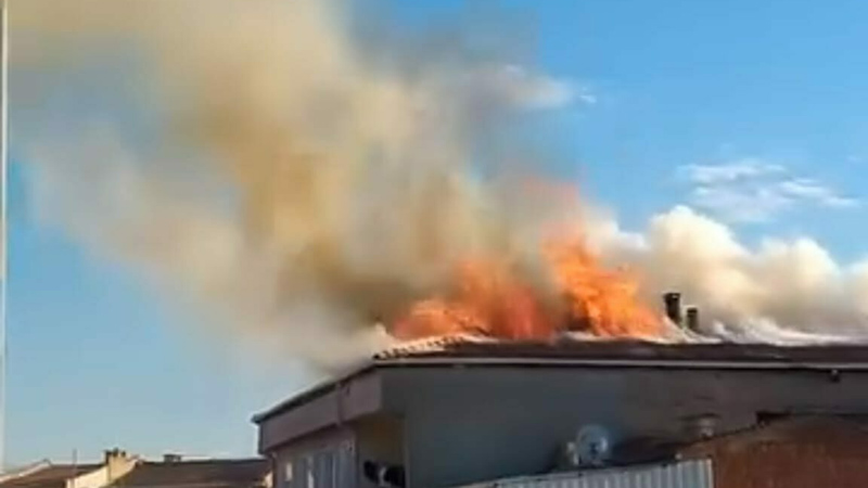 Bursa’da yangın paniği