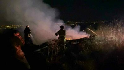 Bursa’da korkutan yangın