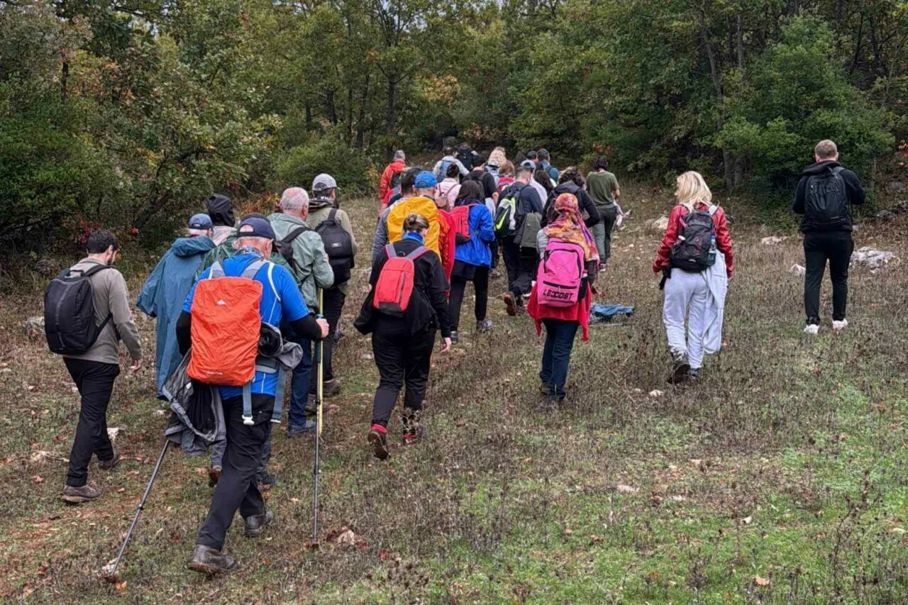 Bursa’da Mysia Yolları’nda sonbahar yürüyüşü Bursa’da Mysia Yolları’nda sonbahar yürüyüşü