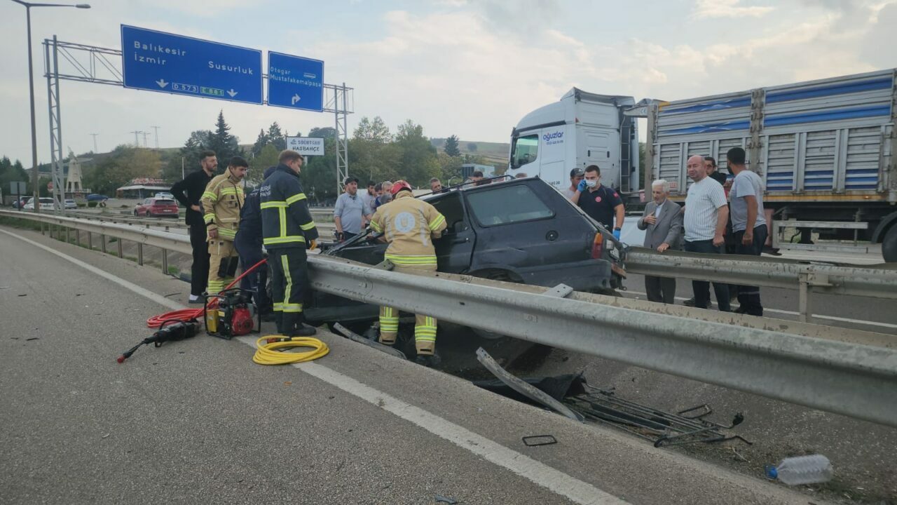 Bursa’da korkunç kaza Bursa’da korkunç kaza