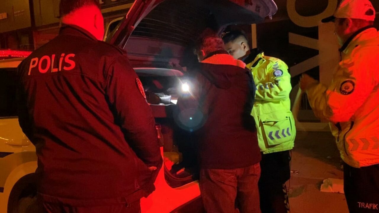 Bursa’da polisin alkollü sürücüyle imtihanı