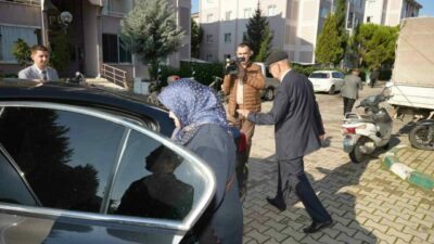 Bursa’da şehit ailesini duygulandıran sürpriz