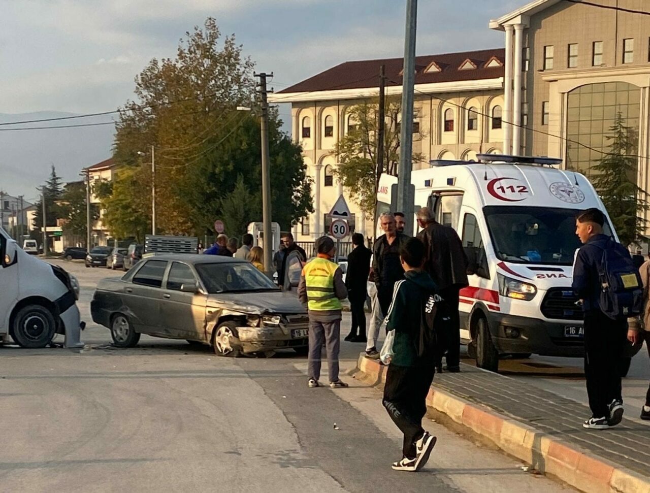 Bursa’da trafik kazası: 1 yaralı