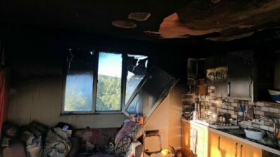 Bursa’da yangın paniği