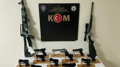 Bursa’da yasa dışı silah ticareti iddiasıyla 1 kişi tutuklandı