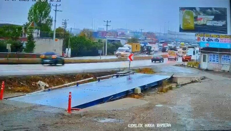 Bursa’daki feci kaza kamerada