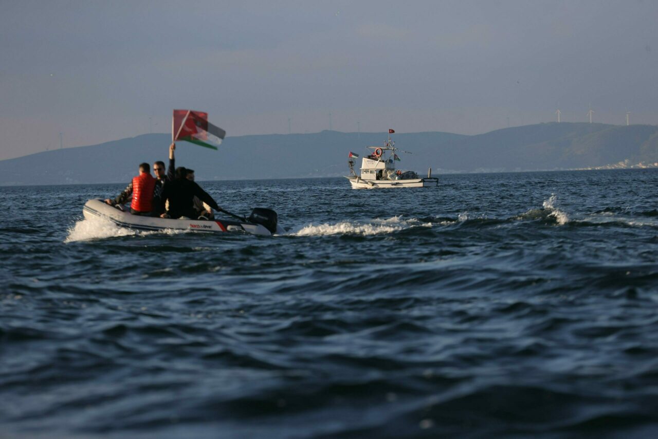 Bursa’daki denizcilerden Filistin ve Sumud’a destek