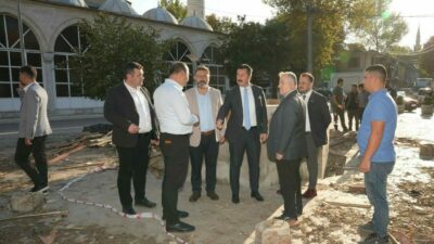 Bursa’nın o ilçesine yeni meydan ve çeşme