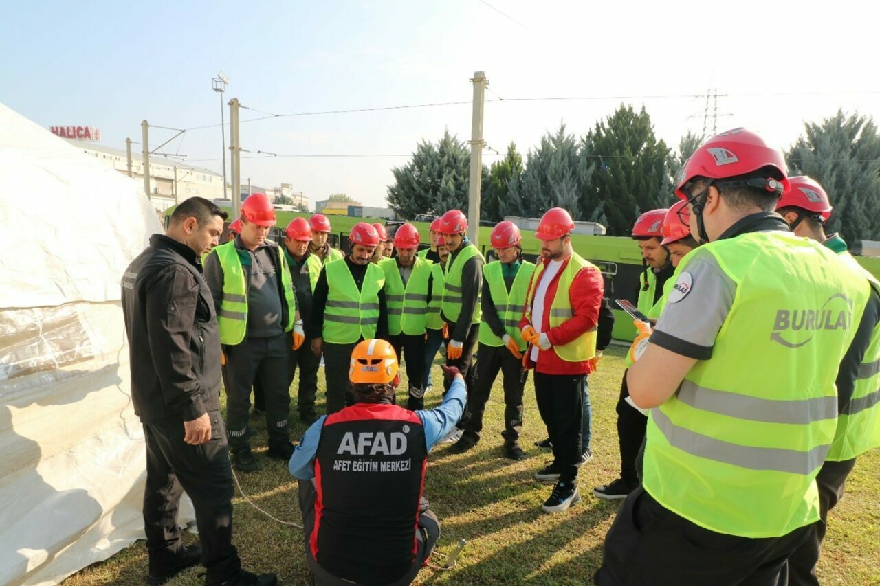 BURULAŞ afetlere hazırlıkta gücünü artırıyor BURULAŞ afetlere hazırlıkta gücünü artırıyor