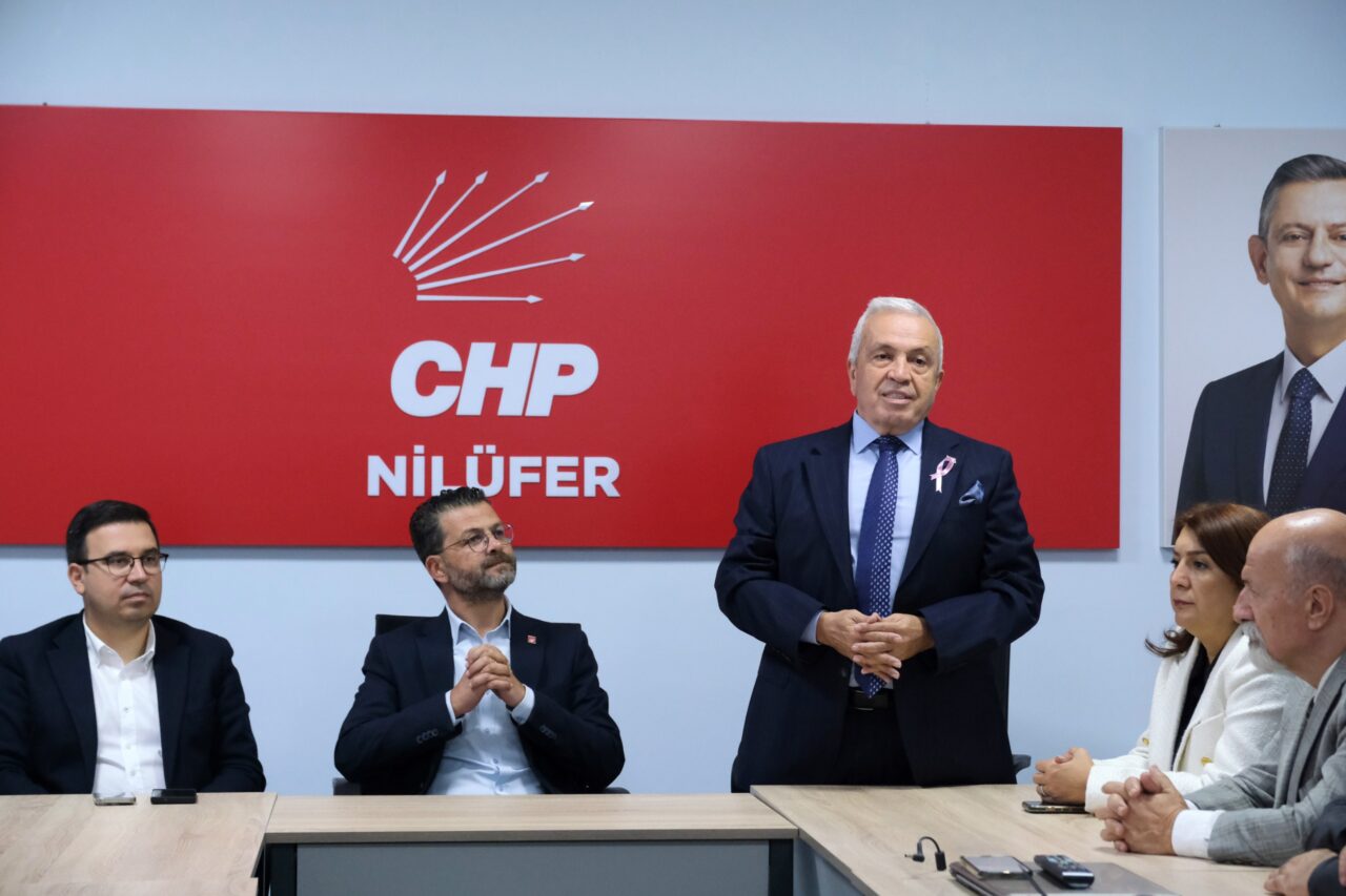 Başkan Özdemir’den CHP Nilüfer İlçe Yönetimine hayırlı olsun ziyareti