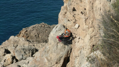 Falezlerde cansız bedeni bulundu