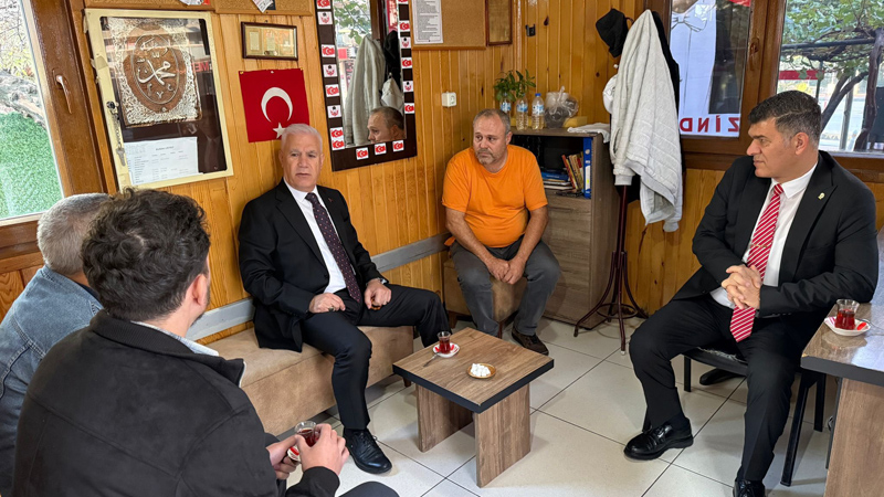 Bursa’da Başkan Bozbey taksicilerle bir araya geldi