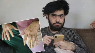 Depremden sonra dışarıya hiç çıkmadı!